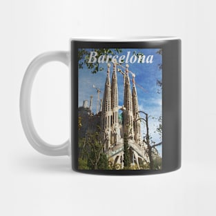 Barcelona T-Shirt Mug